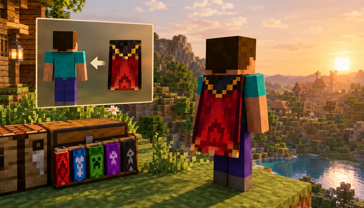 Что такое плащ в Minecraft и как он называется