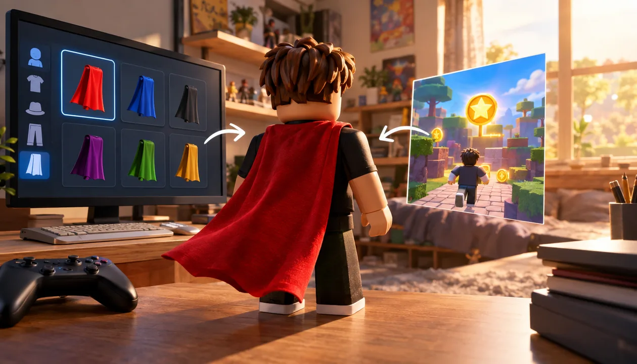 Как получить плащ в Roblox: два основных пути